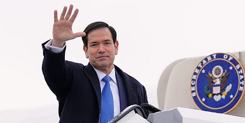 US Secretary of State Marco Rubio