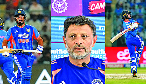 Batting coach Kotak lauds Samson, Abhishek’s for fearless attitude