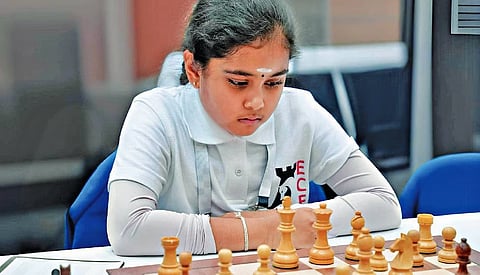Bodhana Sivanandan, 11-year-old British chess prodigy of Indian origin.