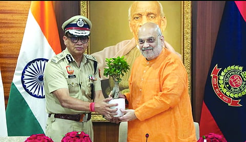 Delhi security in focus as Shah visits police headquarters