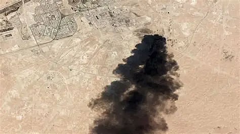 Saudi Arabia reports debris from intercepted missiles near the holy cities as the Houthis deny targeting them.