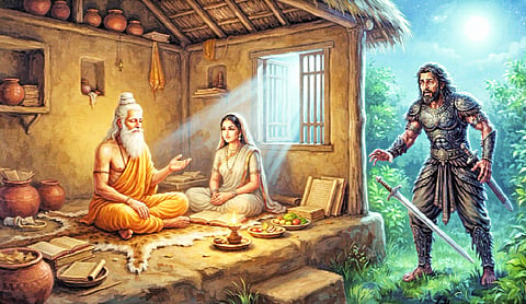 Table with Moral - The Virtue of Forgiveness
