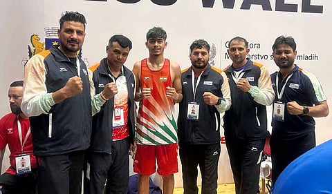 World boxing U-19 Championships: Aditya storms into final, to face Russian Magomedov for gold