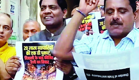 Traders urge INDIA bloc to defer November rally till after Diwali