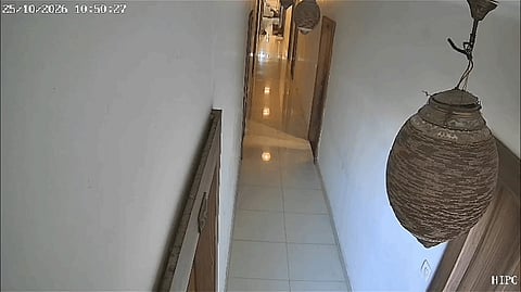 CCTV shows Muskan collapsing