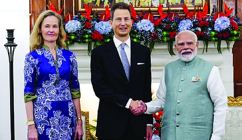 PM Modi, Liechtenstein’s prince talk ties