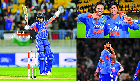 Abhishek mauls New Zealand as India clinch series with win in third T20I