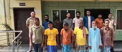 Assam police detained 98 people in an overnight operation targeting alleged child marriage cases, including 64 in Dhubri district. 