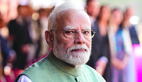PM taunts Congress for poor show in MLC polls