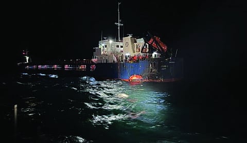 Drone-hit ship sinks off Bulgaria’s Black Sea coast