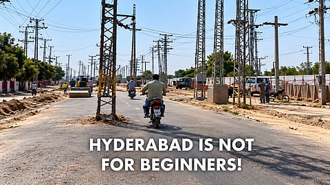 X user sarcastically wrote, “Now you can play Subway Surfers on Hyderabad’s roads!”