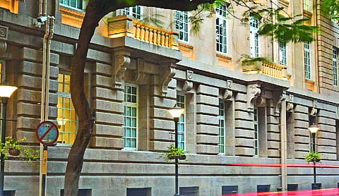 Bombay House, the global corporate headquarters of the Tata Group in South Mumbai	tata.com