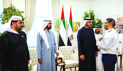 UAE honours captain Smit Machchhar