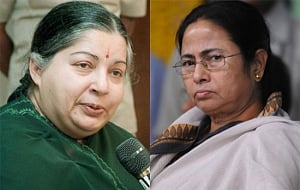 Jayalalithaa, Mamata skip CMs' meet on internal security