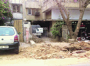 Def Colony family reels under  power, water crisis for 14 days