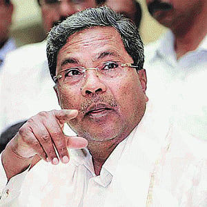 Proof of groupism in  BJP: Siddaramaiah