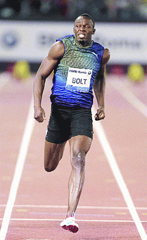 Bolt laughs off 'past it' idea