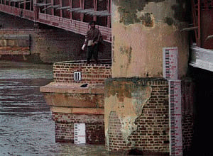 Water level in Yamuna receding