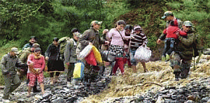 landslips, rains hit rescue work in U'khand