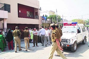 Elderly mother-son  duo found murdered