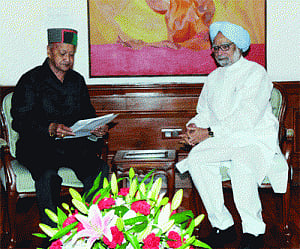 Virbhadra Singh seeks Rs 1,000-crore relief from PM