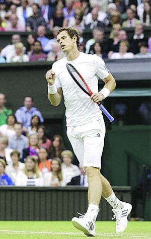 Everything going Murray's way