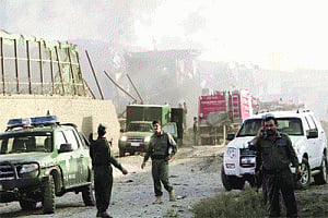 Taliban attack on NATO suppliers kills 9 in Kabul