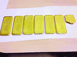 Spurt in gold trafficking via aerial route