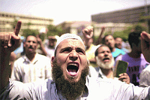 Islamists declare war on Egyptian military, 54 killed