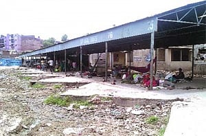 Crumbling bus shelters in 'World-class' city!