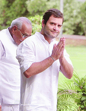 Rahul: Is he, isn't he Cong's  PM candidate?