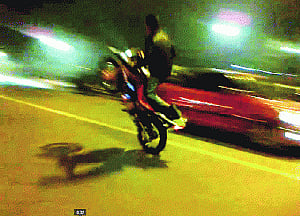 Cops clamp down on road rowdies
