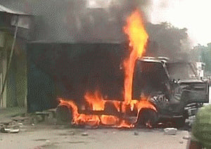 Former MlA and BSP leader killed, violence erupted in Azamgarh