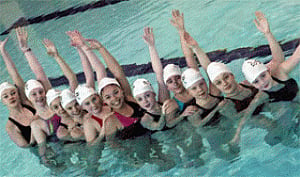 Swimming worlds opens with appeal to preserve water