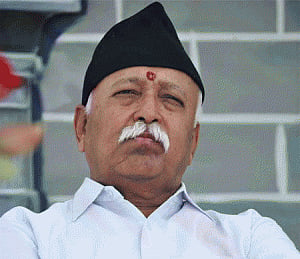 RSS for building strong nation with Hindutva at core: Bhagwat
