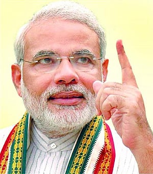 NaMo dares UPA for early polls