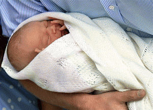 Royal baby named George Alexander louis