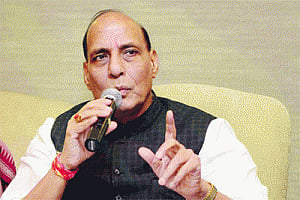 No rift in BJP over PM choice, says Rajnath