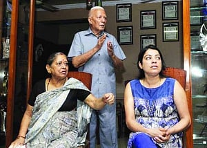 Dry-eyed wife, collegues in tears relieved