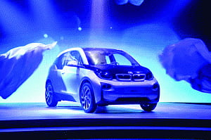 BMW unveils electric car i3; eyes Indian mkt
