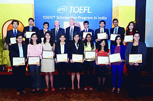 TOEFl scholarship awarded