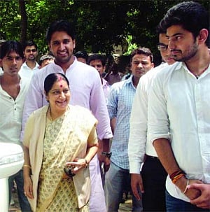 Sushma underlines Opp's importance in democracy