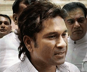 Tendulkar cynosure of all eyes in Rajya Sabha