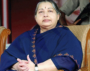 Jaya slams DMK for 'double standards' on food security bill