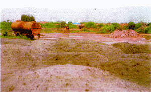 'Rampant, illegal sand mining is on in Noida'