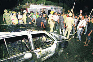 Kishtwar fire engulfs  whole of Jammu