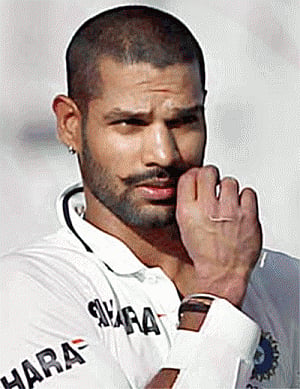 Record missed but Dhawan happy with what he scored