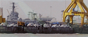 Submarine with 18 sailors sinks after blast, fire