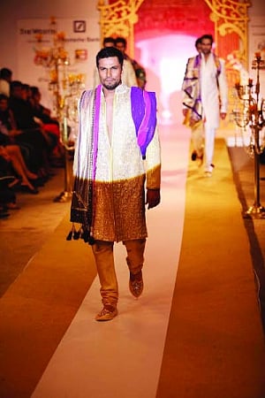 Randeep on the runway
