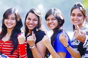 Rise in number of young voters
